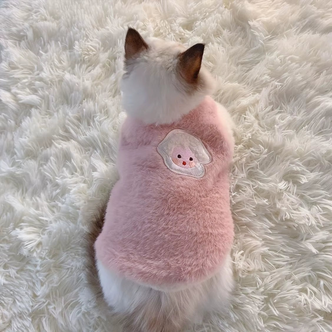 Cats Accessories Pets Warm Kittens Clothes for Winter Kitten Small Kitten Stuff Apparels Cooling Clothing Dog´S Sweater Vests