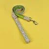 MIDEPET Luxury Valentine's Day & New Year's Gift High Quality Quick Release Dog Collar with Gold Hardware and Ribbons