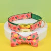MIDEPET Valentine's Day New Year Gift Factory Wholesale Luxury Brand Hands Free Dog Collar and Leash for Small Medium Large Dogs