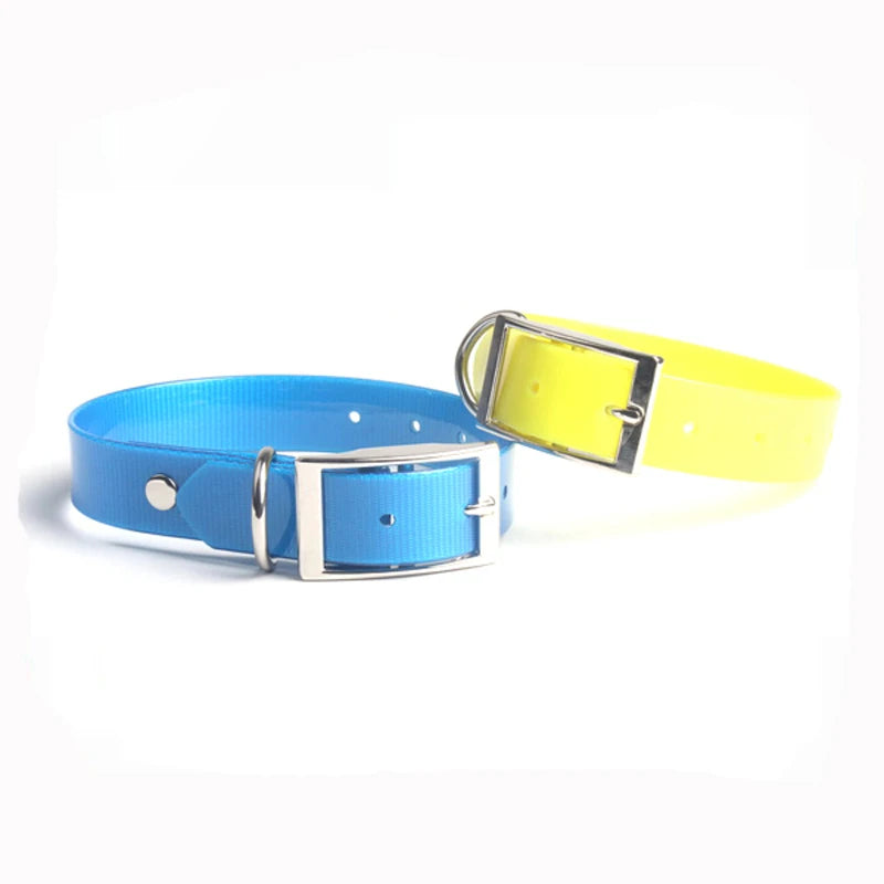 Waterproof Hunting Collars Zinc Alloy Buckle TPU Pet Dog Collar