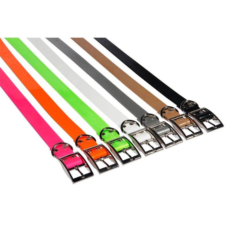 Waterproof Hunting Collars Zinc Alloy Buckle TPU Pet Dog Collar